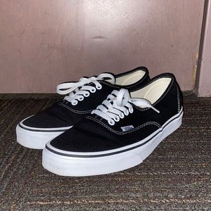 Vans Black and White Authentics